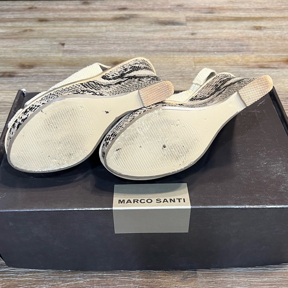 Platform wedge espadrilles, size 5 - Picture 8 of 11